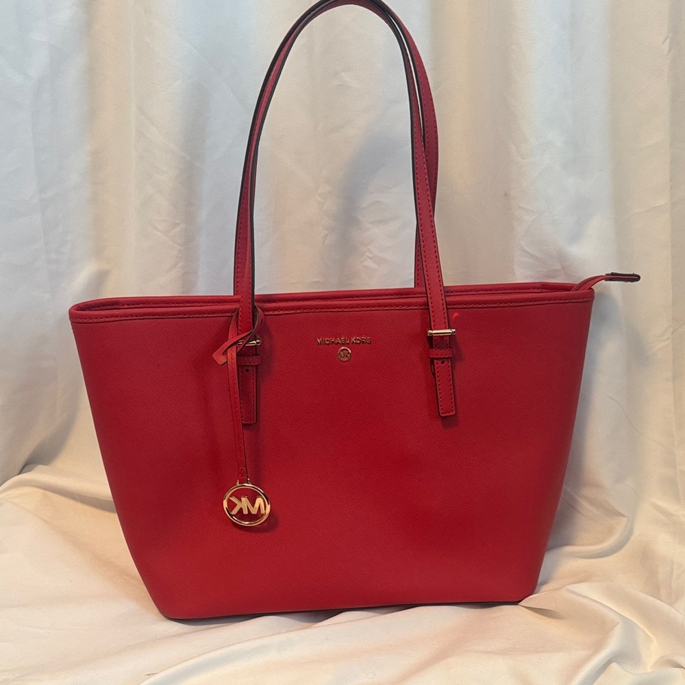 Michael Kors Scarlet Red Tote
